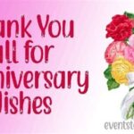 Thank You for the Anniversary Wishes: Heartfelt Messages and Appreciative Replies