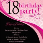 Trendy 18th Birthday Invitation Wording Ideas: Celebrating the Big Day in Style
